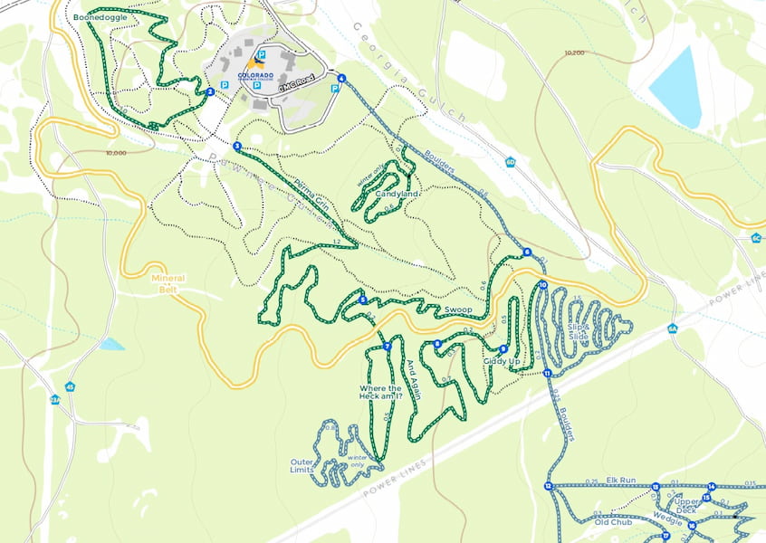 CMC Leadville Trail Map